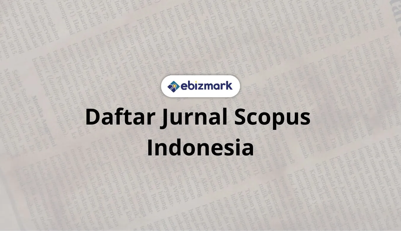daftar jurnal scopus indonesia