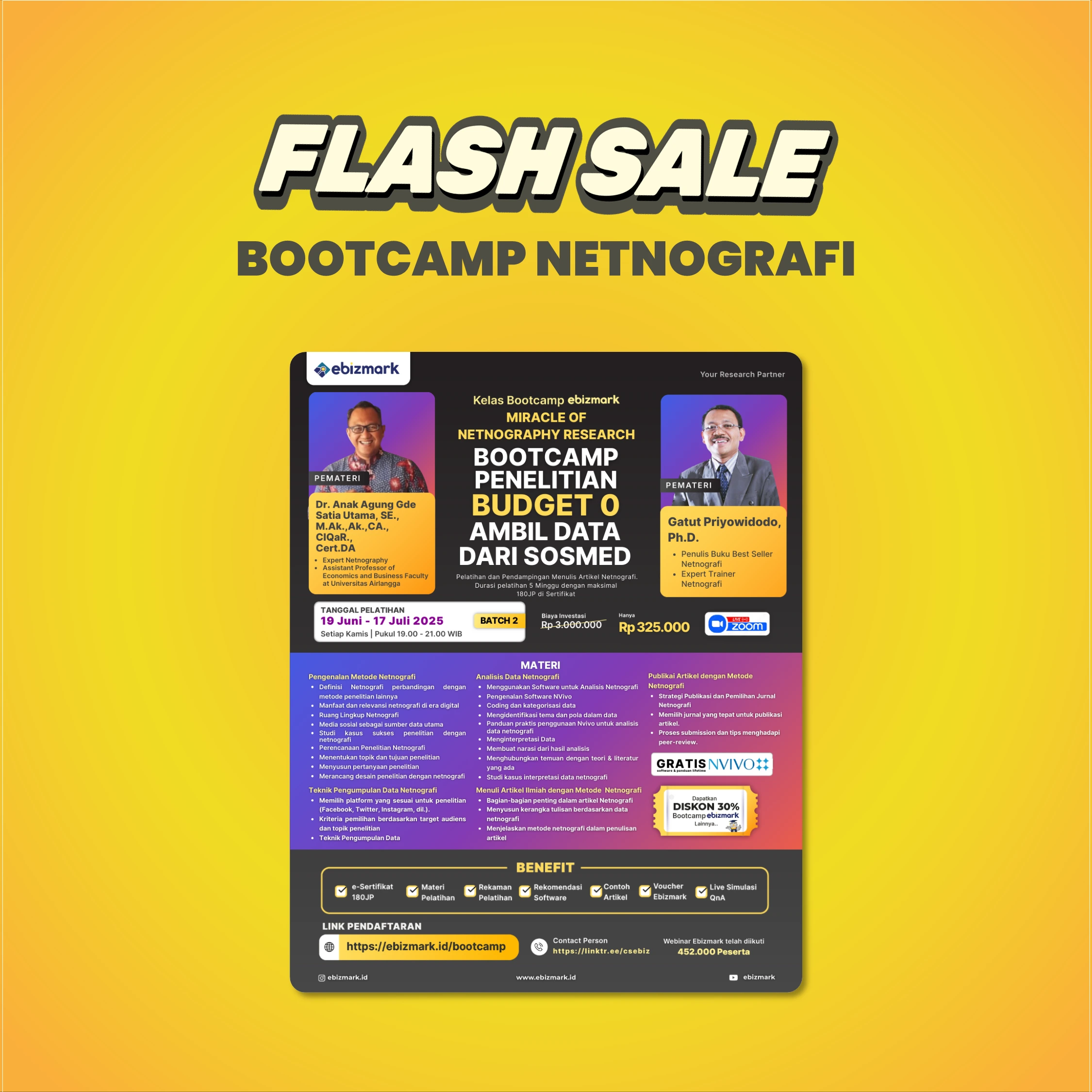bundle-Flash Sale Bootcamp Netnografi