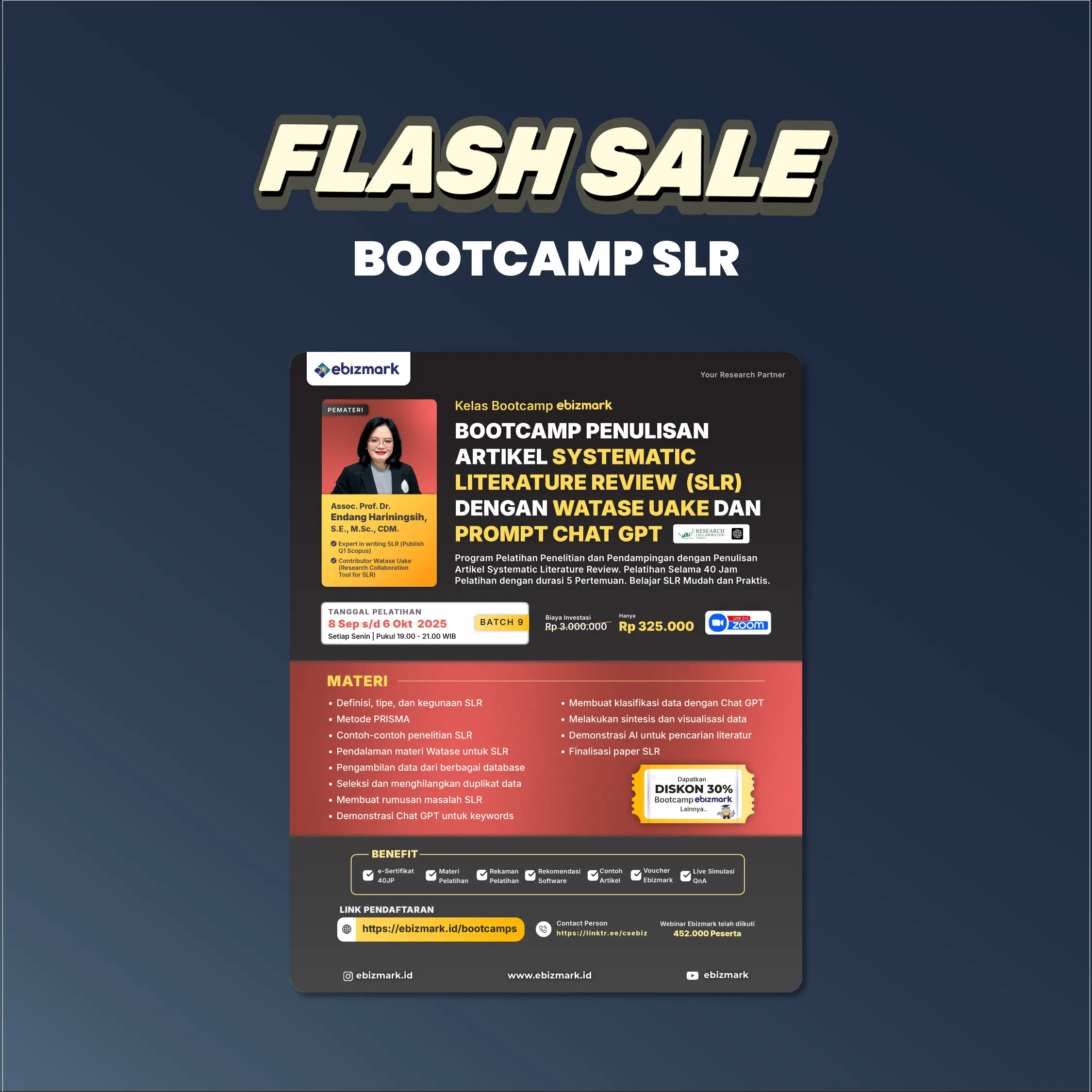 bundle-Flash Sale Bootcamp SLR Watase Uake
