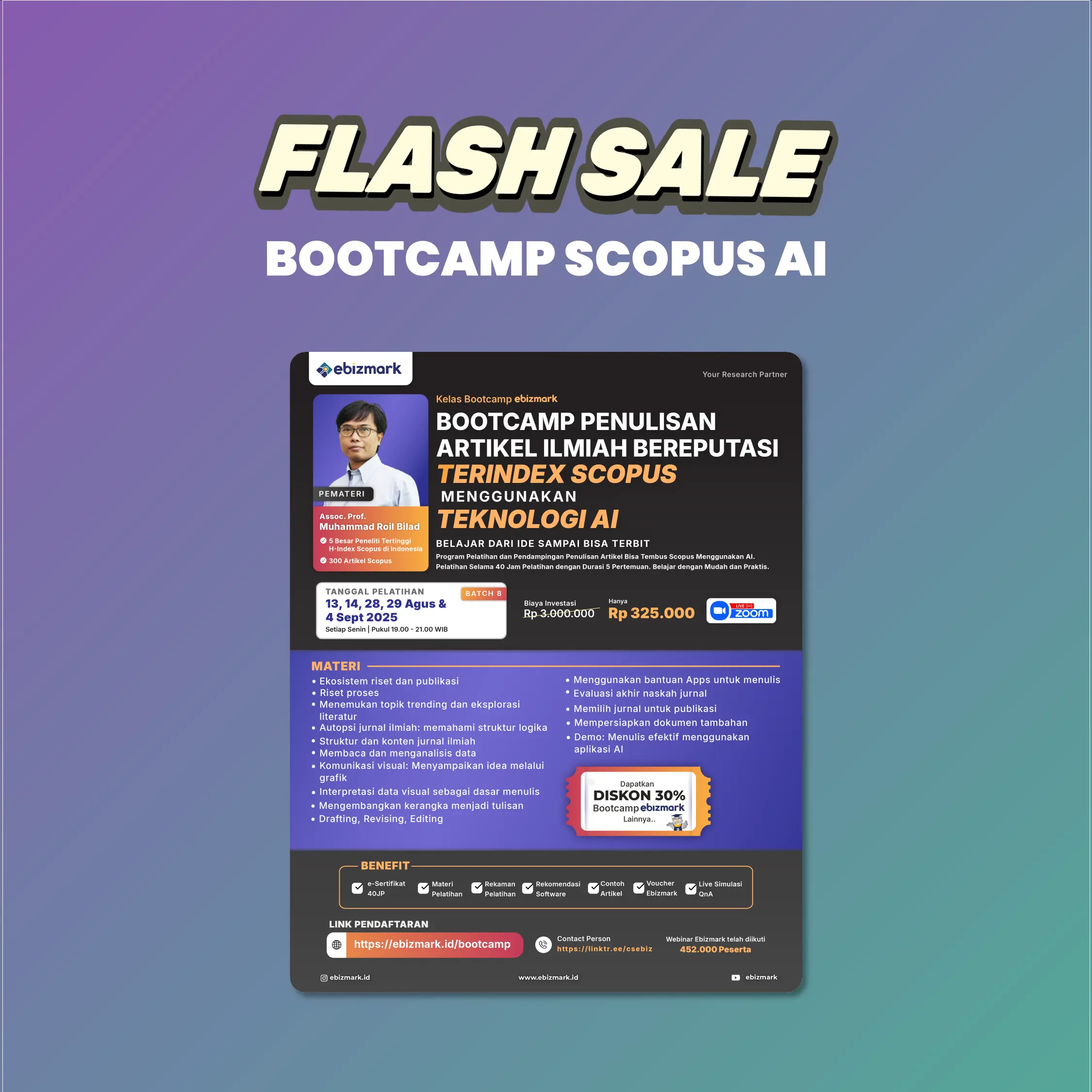 bundle-Flash Sale Bootcamp Scopus AI