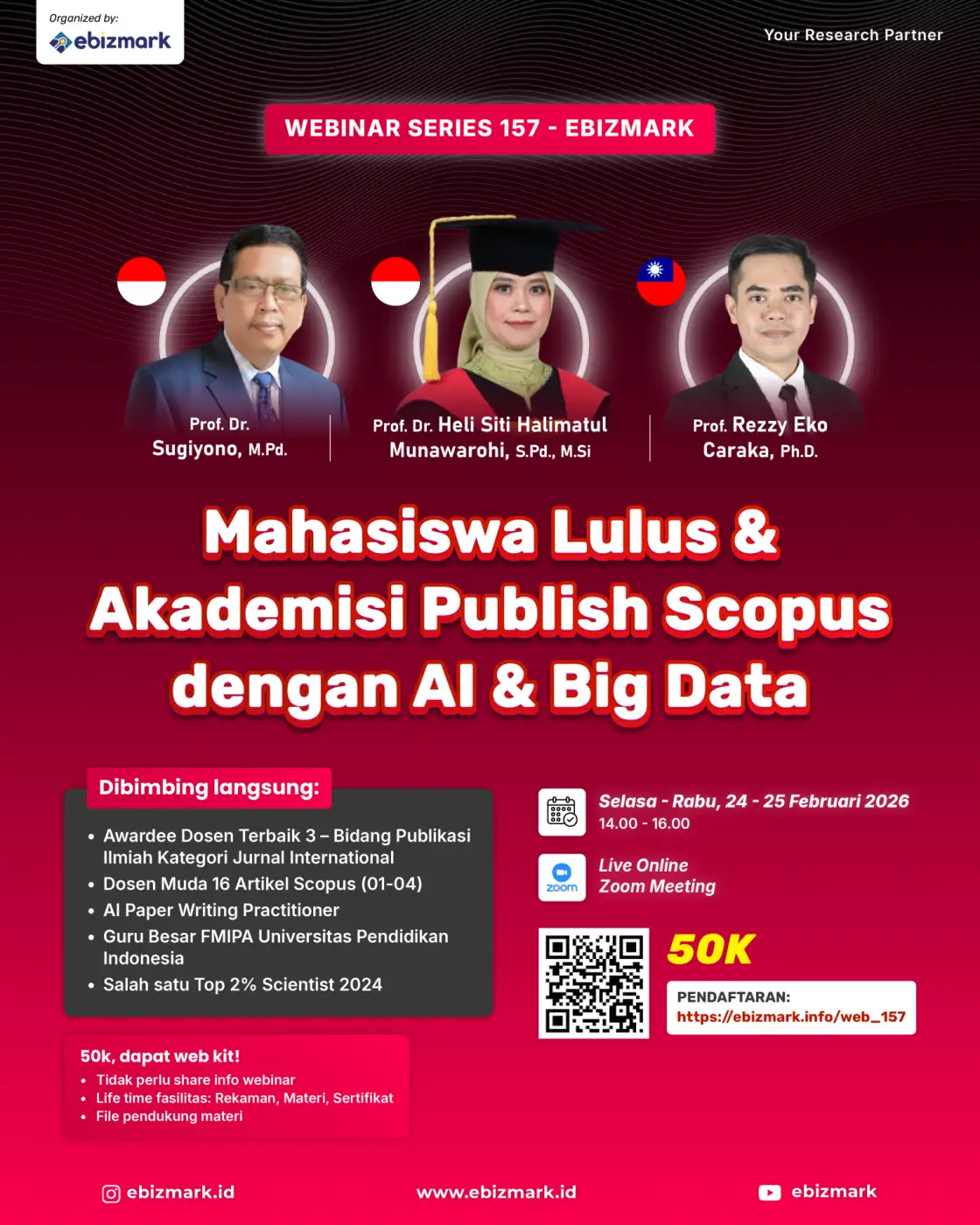 Webinar Mahasiswa Lulus & Akademisi Publish Scopus dengan AI dan Big Data