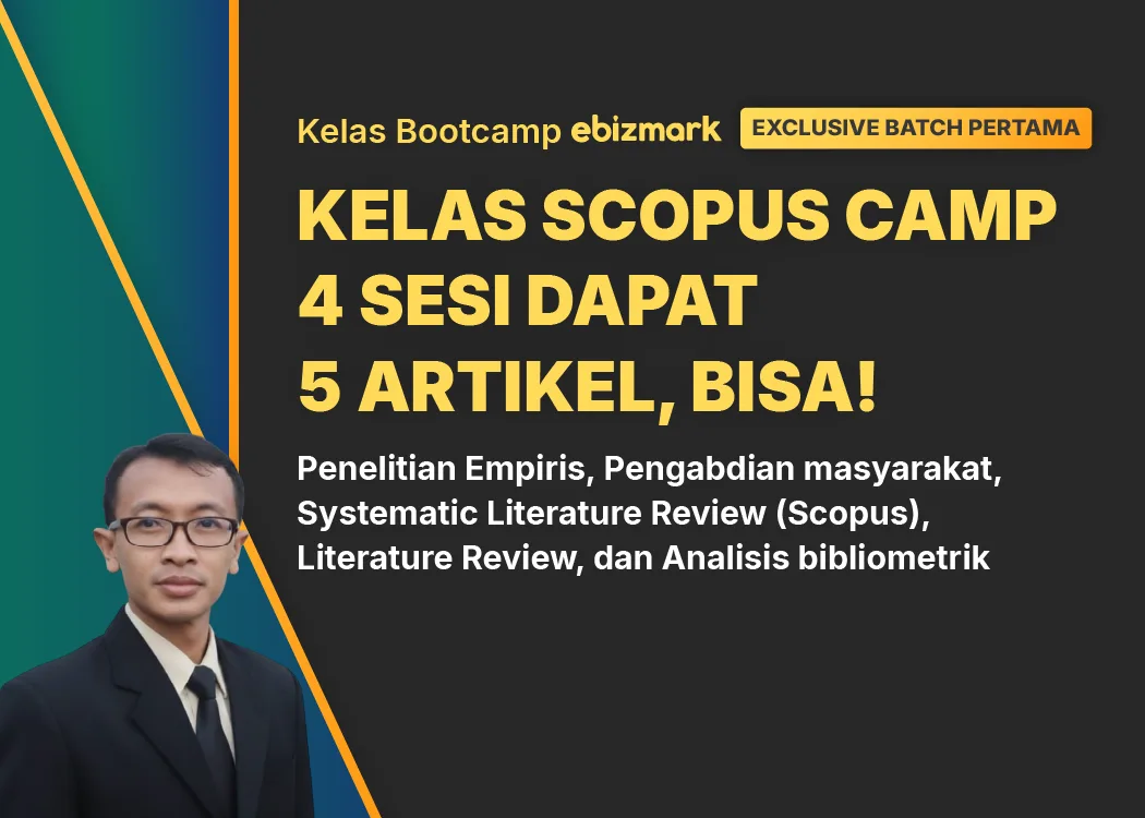 Bootcamp KELAS SCOPUS CAMP: 4 SESI DAPAT 5 ARTIKEL, BISA!