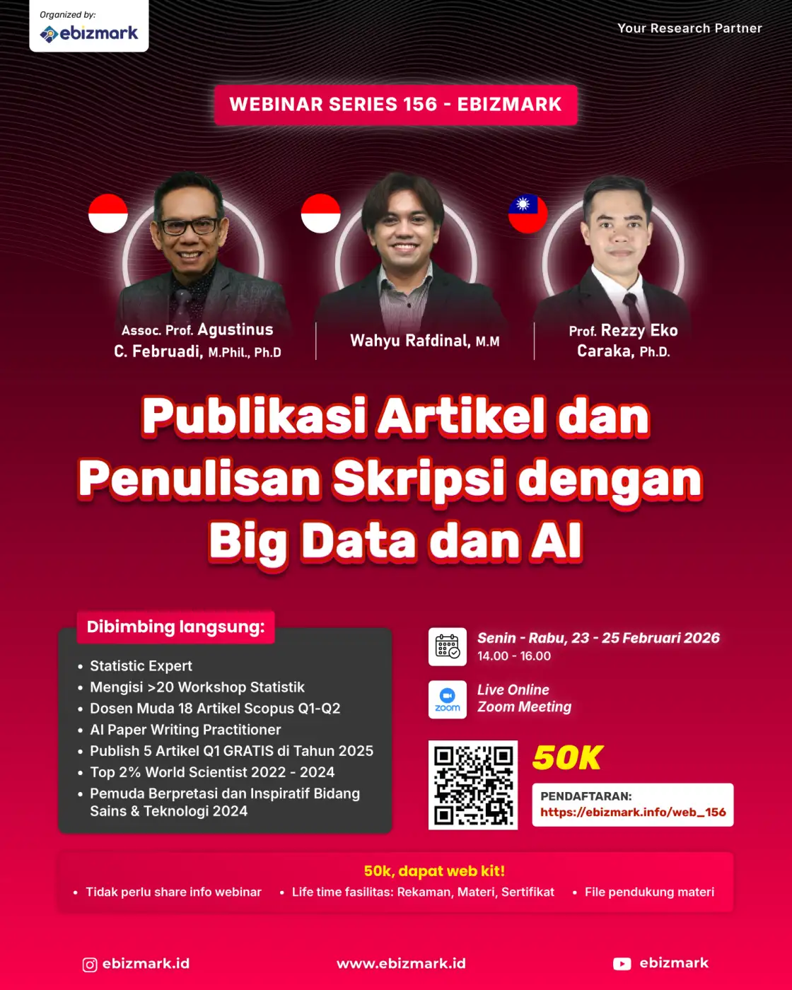 Webinar Publikasi Artikel dan Penulisan Skripsi dengan Big Data dan AI