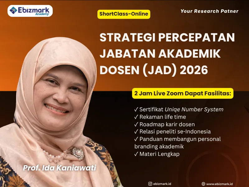 Short-class STRATEGI PERCEPATAN JABATAN AKADEMIK DOSEN (JAD) 2026