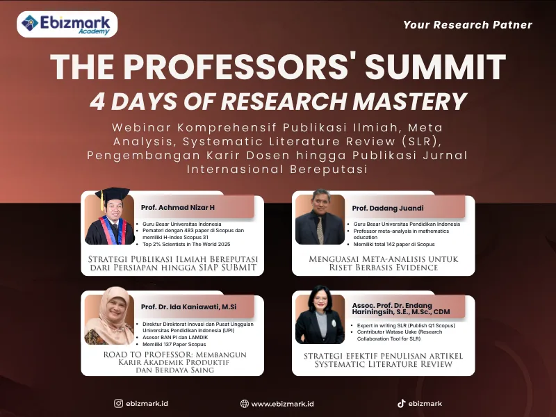 Short-class 4 Days Research Mastery: The Professors' Summit Batch 3