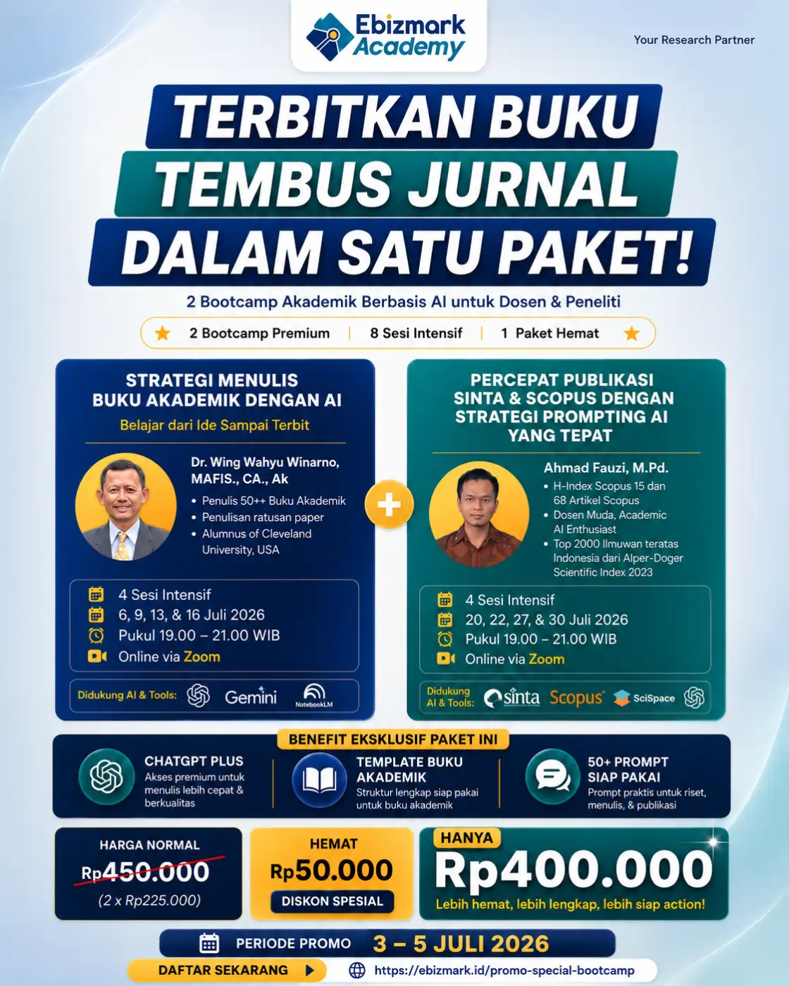 bundle-BUNDLING SPECIAL PENULISAN BUKU + ARTIKEL EMPIRIS