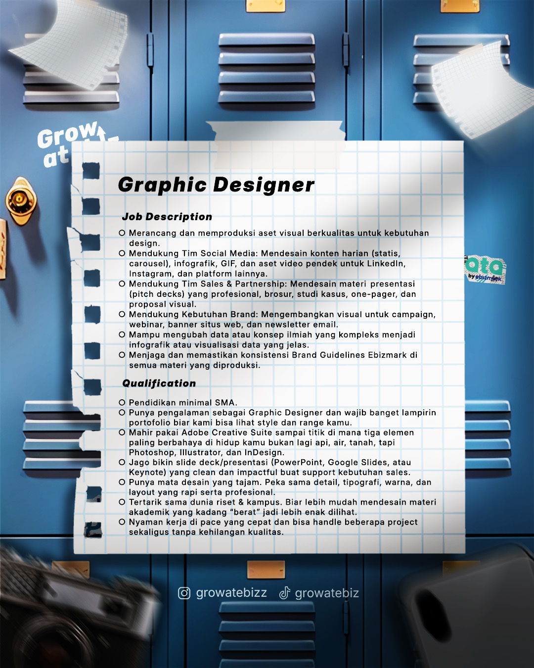 Poster Graphic Designer 