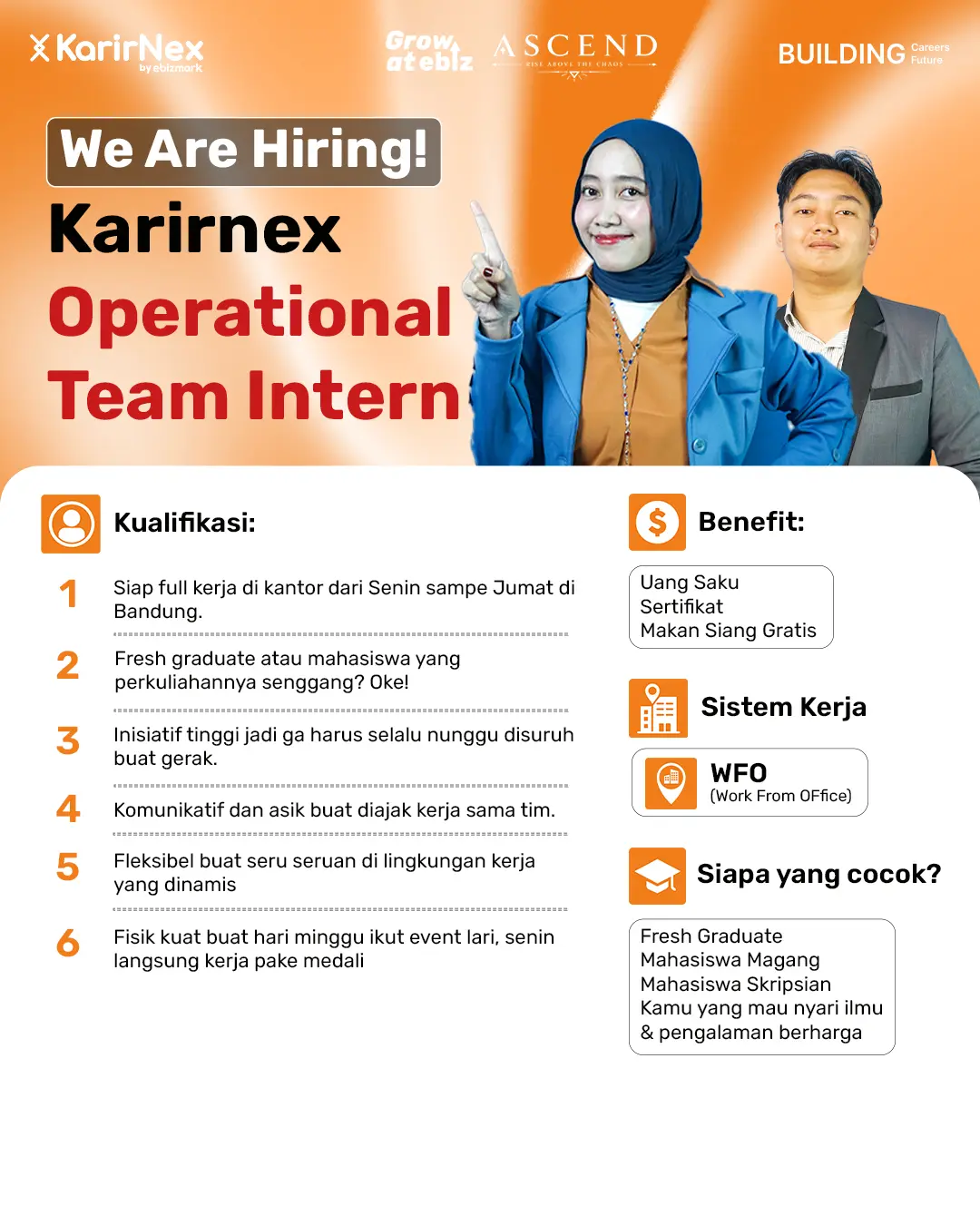 Poster Internship KarirNex