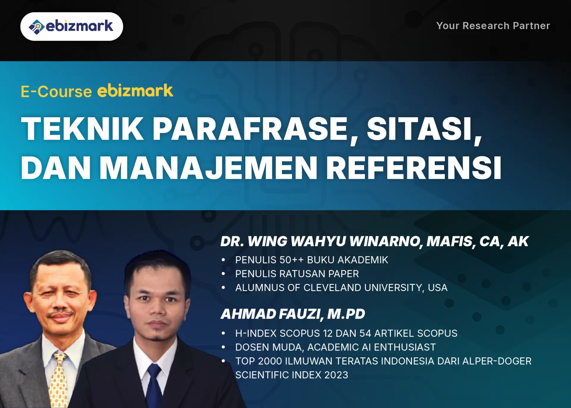 Teknik Parafrase, Sitasi, dan Manajemen Referensi